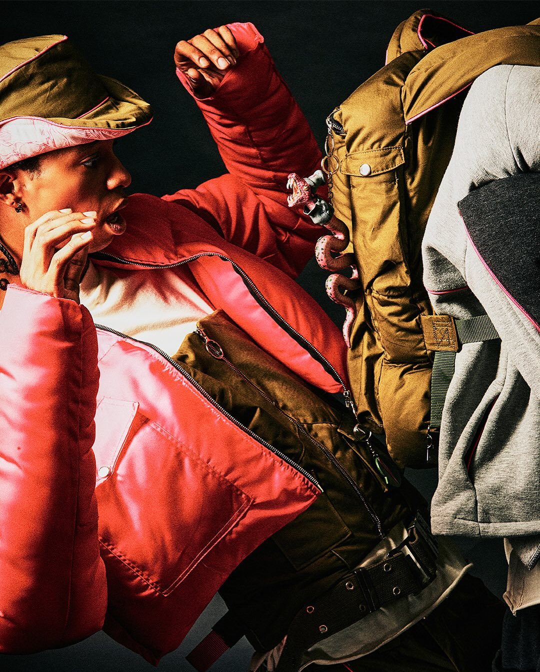 First look from my graduate collection designed for Moncler