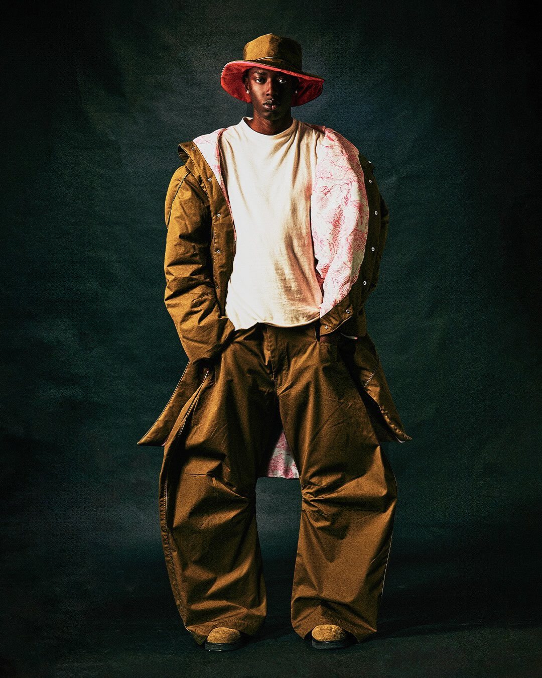 Last look from my graduate collection designed for Moncler.