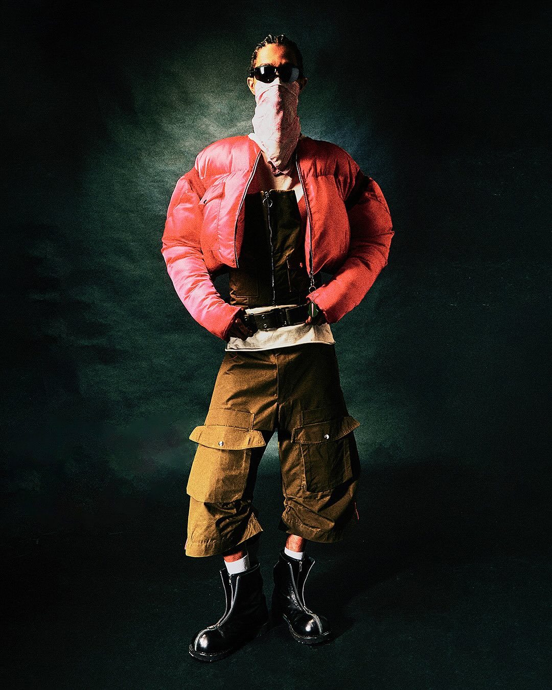 First look from my graduate collection designed for Moncler