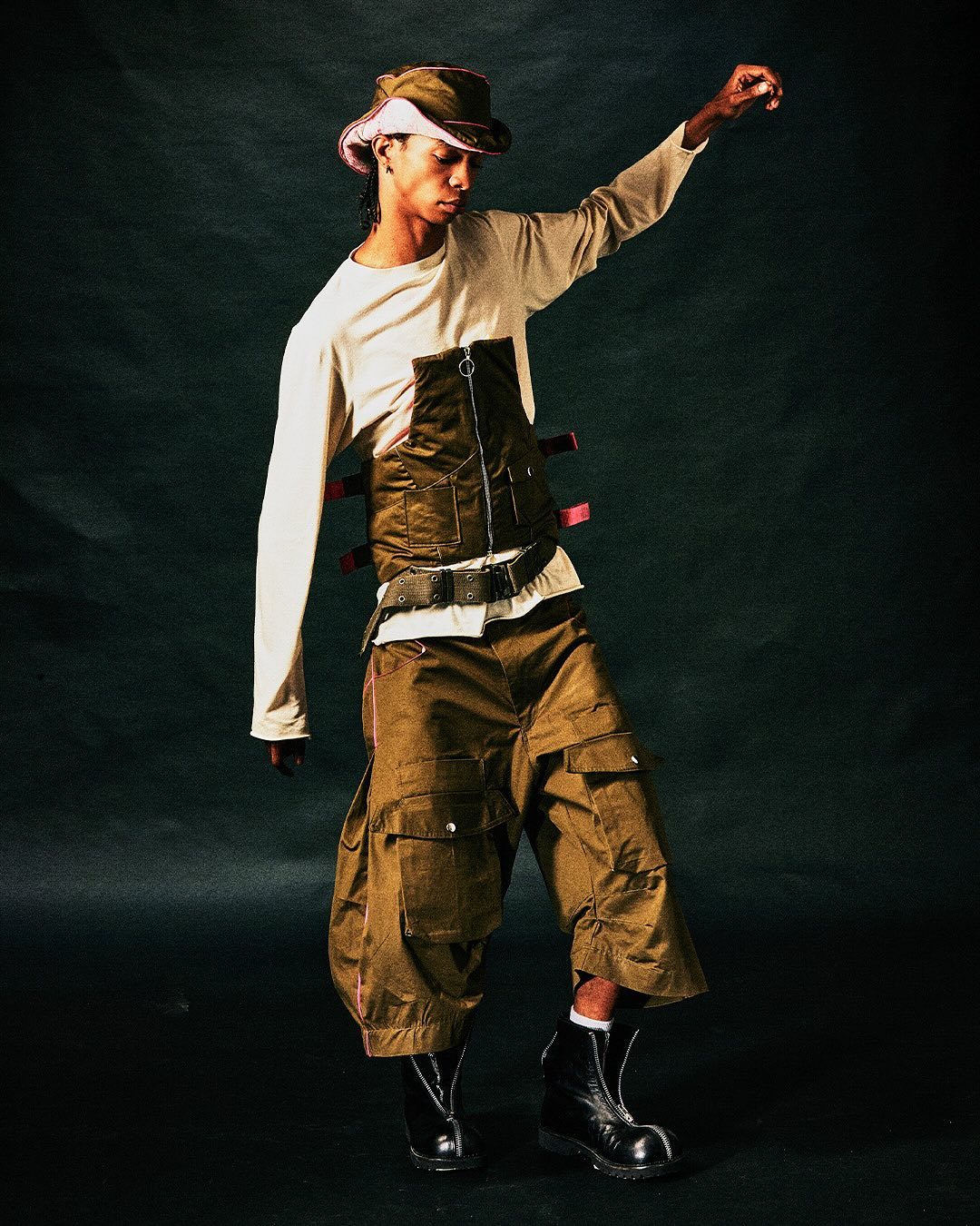 First look from my graduate collection designed for Moncler